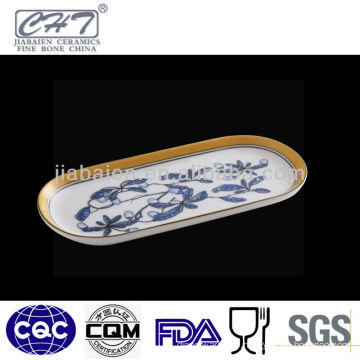 A069 High quality custom ceramic towel tray